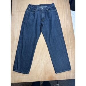 Levi Strauss Co 550 Relaxed Fit Jeans Dark Wash Womens Size 34x29